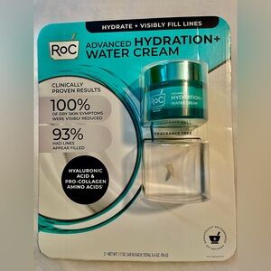 New! ROC Advanced Hydration Water Cream - Blue